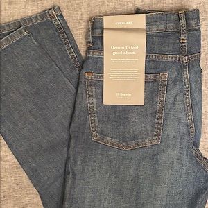 Everlane high rise straight